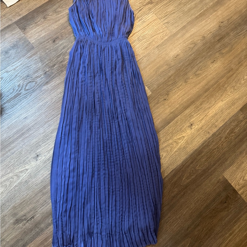 Banana Republic Blue/Purple-ish Maxi Dress